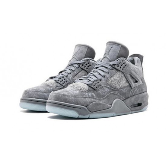 Kicksonfire Air Jordan 4 X KAWS Gray COOL GREY COOL GREY 930155 003