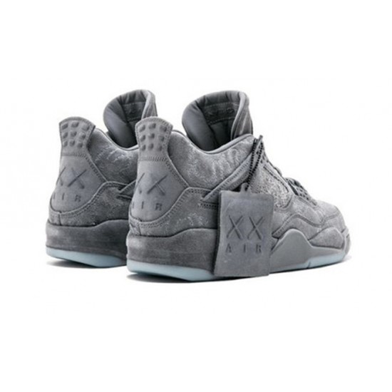 Kicksonfire Air Jordan 4 X KAWS Gray COOL GREY COOL GREY 930155 003