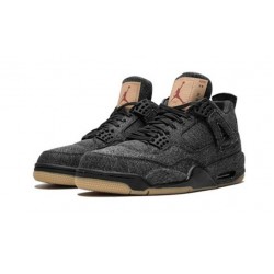 Kicksonfire Air Jordan 4 X Levis Black Black AO2571 001