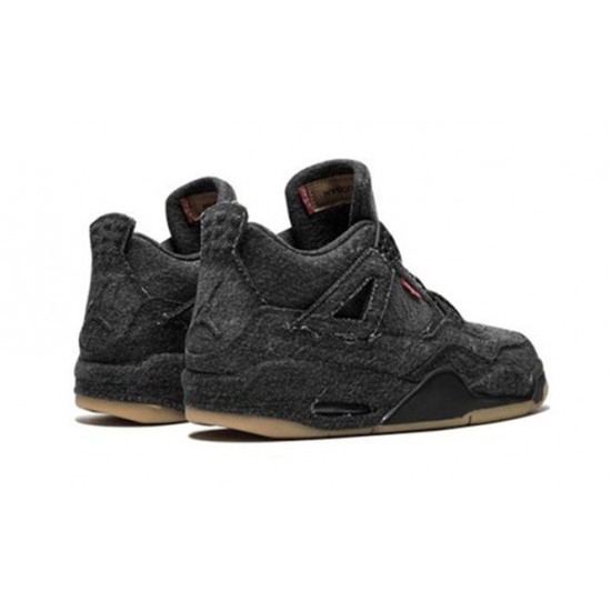 Kicksonfire Air Jordan 4 X Levis Black Black AO2571 001