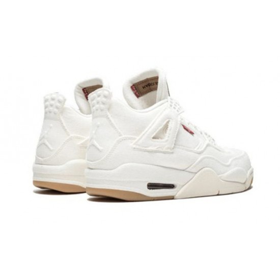 Kicksonfire Air Jordan 4 s White WHITE/WHITE-WHITE Shoes WHITE AO2571 100