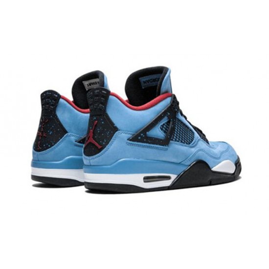 Kicksonfire Air Jordan 4 Cactus Jack University Blue/Varsity Red University Blue 308497 406