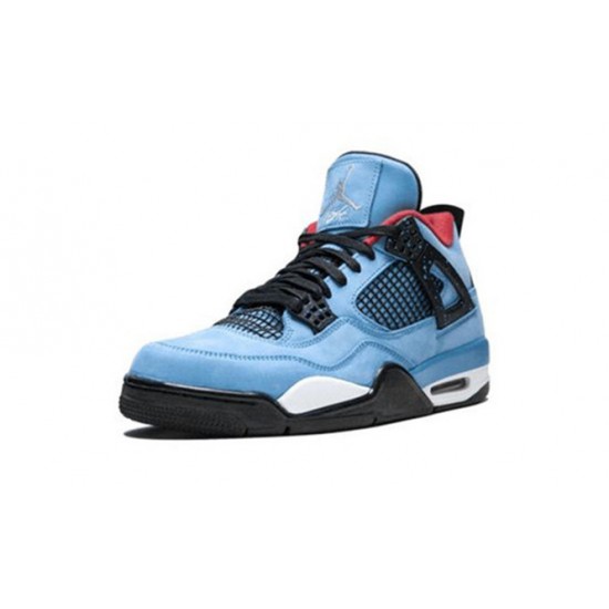 Kicksonfire Air Jordan 4 Cactus Jack University Blue/Varsity Red University Blue 308497 406