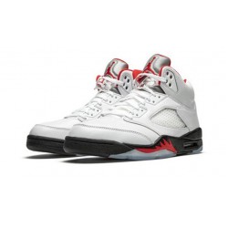 Kicksonfire Air Jordan 5 Fire Red TRUE WHITE DA1911 102