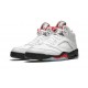 Kicksonfire Air Jordan 5 Fire Red TRUE WHITE DA1911 102