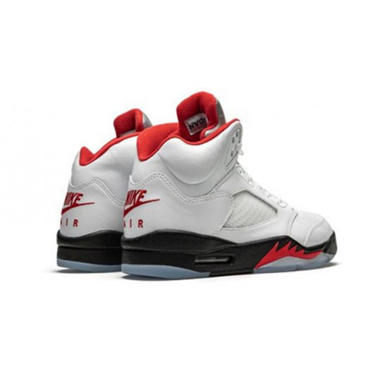 Kicksonfire Air Jordan 5 Fire Red TRUE WHITE DA1911 102