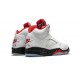 Kicksonfire Air Jordan 5 Fire Red TRUE WHITE DA1911 102