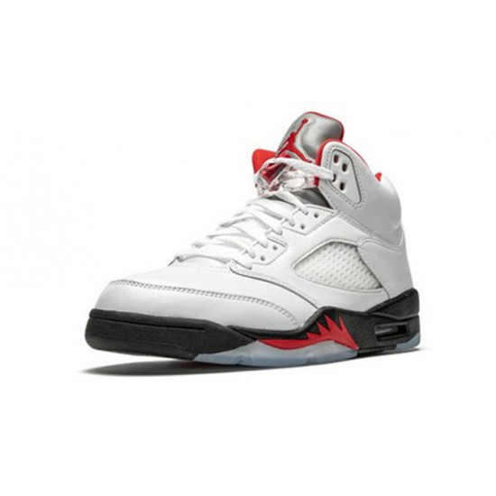 Kicksonfire Air Jordan 5 Fire Red TRUE WHITE DA1911 102