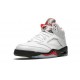 Kicksonfire Air Jordan 5 Fire Red TRUE WHITE DA1911 102