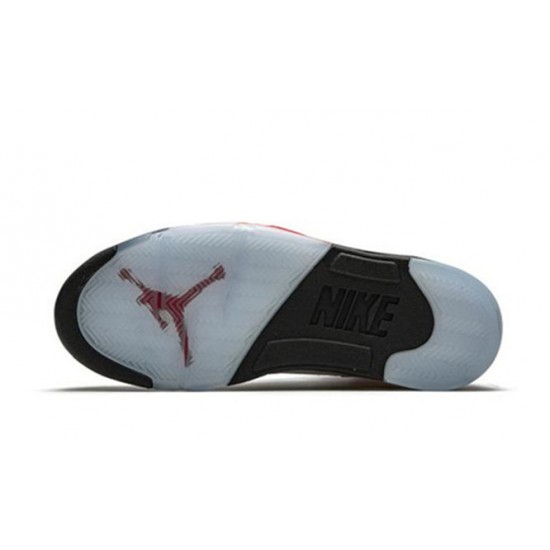 Kicksonfire Air Jordan 5 Fire Red TRUE WHITE DA1911 102