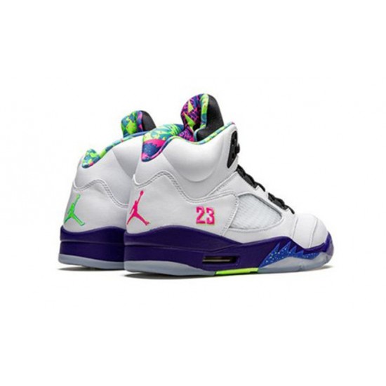 Kicksonfire Air Jordan 5 Alternate Bel-Air WHITE/COURT PURPLE-RACER PINK WHITE DB3335 100