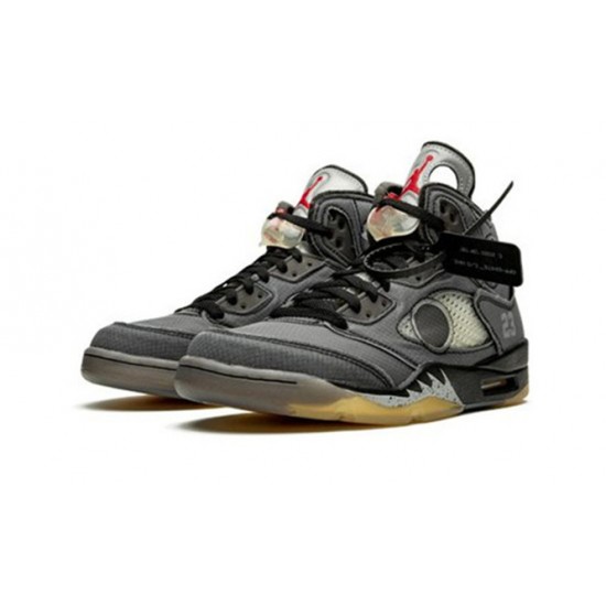 Kicksonfire Air Jordan 5 Retro Black BLACK/MUSLIN-FIRE RED BLACK CT8480 001