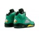 Kicksonfire Air Jordan 5 Retro Oregon Ducks BLACK/YELLOW STRIKE-AP GREEN BLACK 454803 535