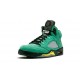 Kicksonfire Air Jordan 5 Retro Oregon Ducks BLACK/YELLOW STRIKE-AP GREEN BLACK 454803 535