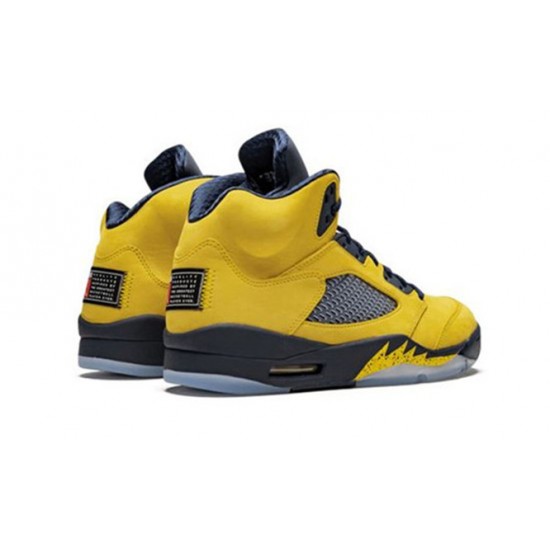 Kicksonfire Air Jordan 5 Michigan AMARILLO CQ9541 704