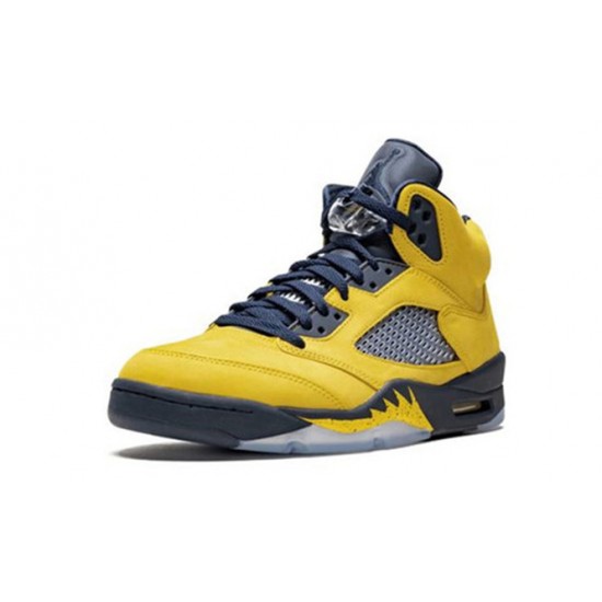 Kicksonfire Air Jordan 5 Michigan AMARILLO CQ9541 704