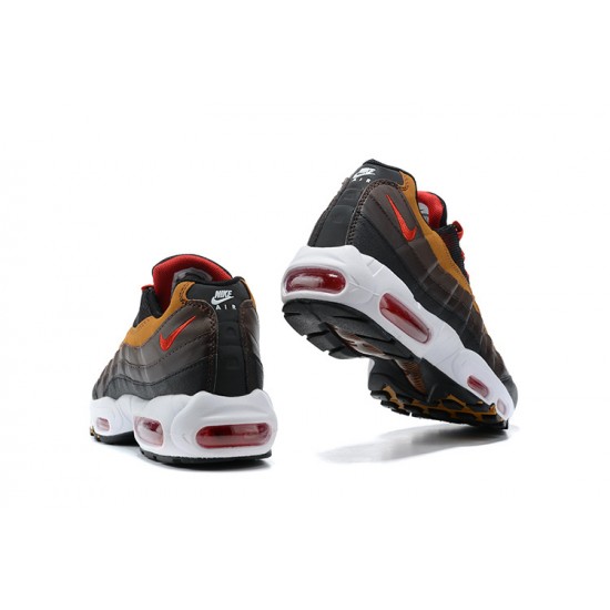 Kicksonfire Air Max 95 TT Grey Red and Brown Sneaker 