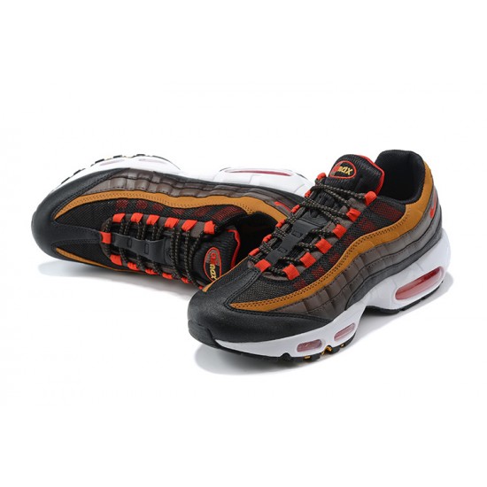 Kicksonfire Air Max 95 TT Grey Red and Brown Sneaker 