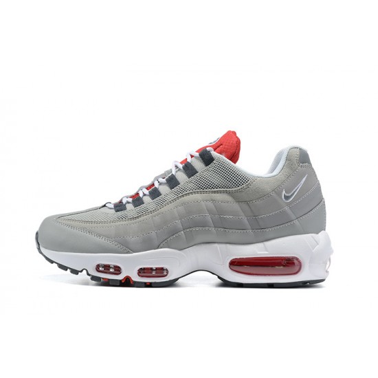 Kicksonfire Air Max 95 TT Grey White and Red Sneaker 