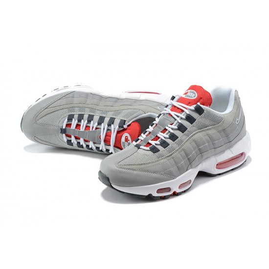 Kicksonfire Air Max 95 TT Grey White and Red Sneaker 