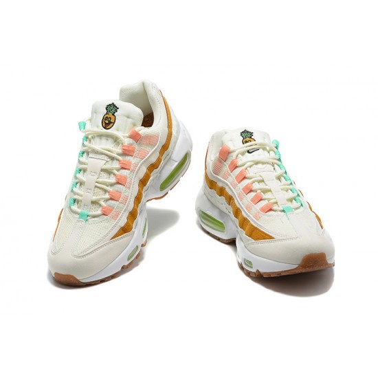 Kicksonfire Air Max 95 TT White  Green Brown CZ0154-100 Sneaker