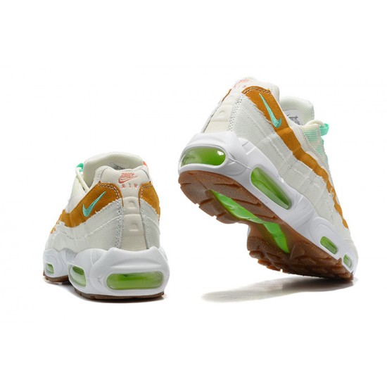 Kicksonfire Air Max 95 TT White  Green Brown CZ0154-100 Sneaker