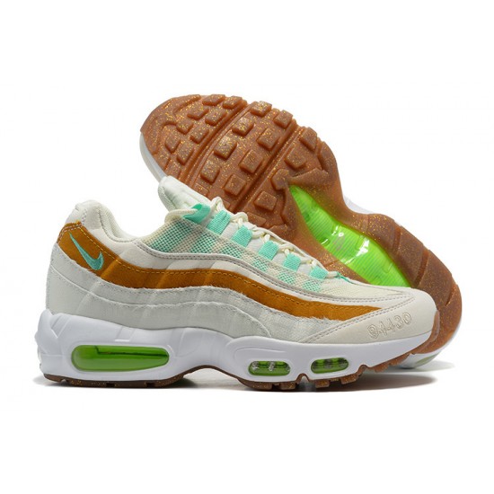 Kicksonfire Air Max 95 TT White  Green Brown CZ0154-100 Sneaker