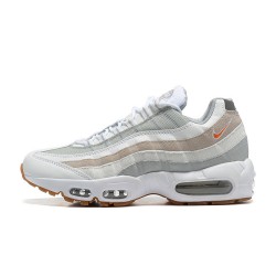 Kicksonfire Air Max 95 TT White Grey and Orange DM0011-100  Sneaker