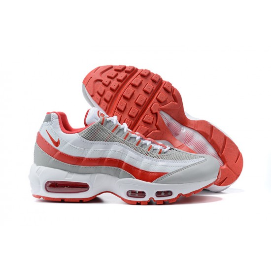 Kicksonfire Air Max 95 TT White Red and Grey Sneaker