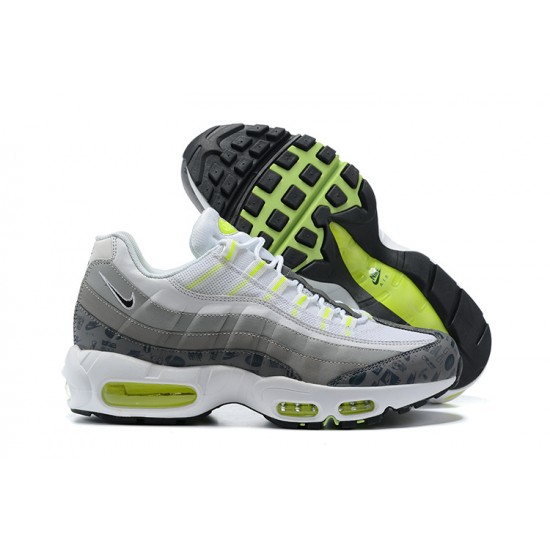 Kicksonfire Air Max 95 TT White and Grey Sneaker