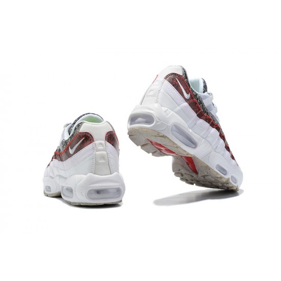 Kicksonfire Air Max 95 TT White and Red Sneaker