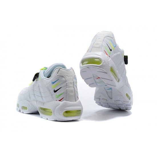 Kicksonfire Air Max 95 TT Worldwide White Yellow CV9030-100 Sneaker