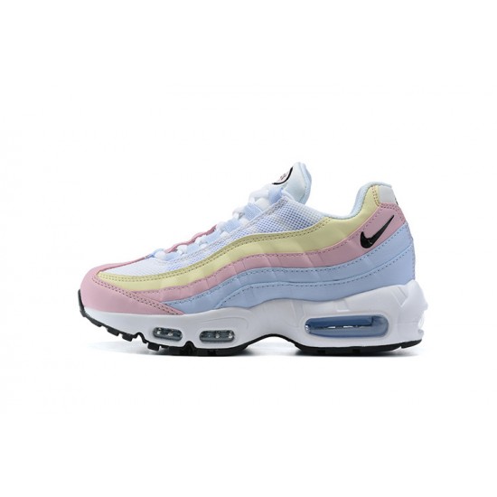 Kicksonfire Air Max 95 TT Blue Yellow Pink Sneaker