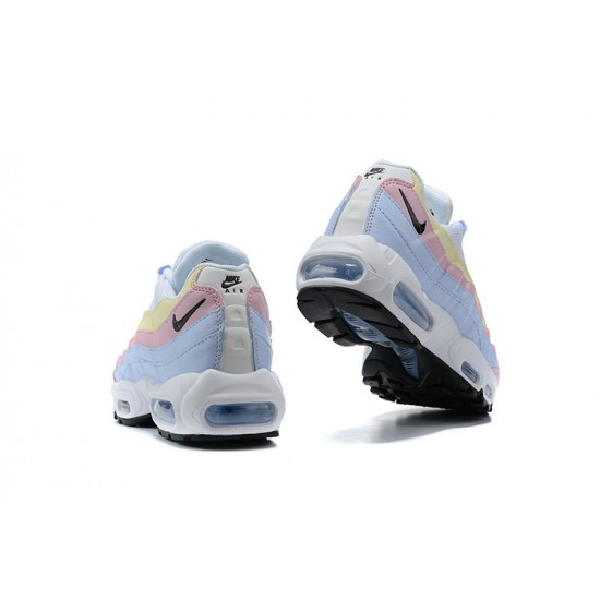 Kicksonfire Air Max 95 TT Blue Yellow Pink Sneaker