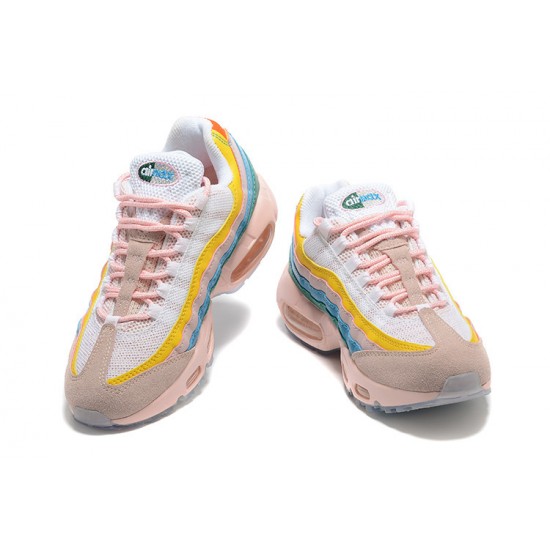 Kicksonfire Air Max 95 TT Yellow Pink White DQ9323-200 Sneaker