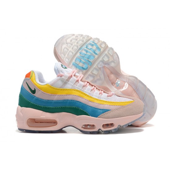 Kicksonfire Air Max 95 TT Yellow Pink White DQ9323-200 Sneaker