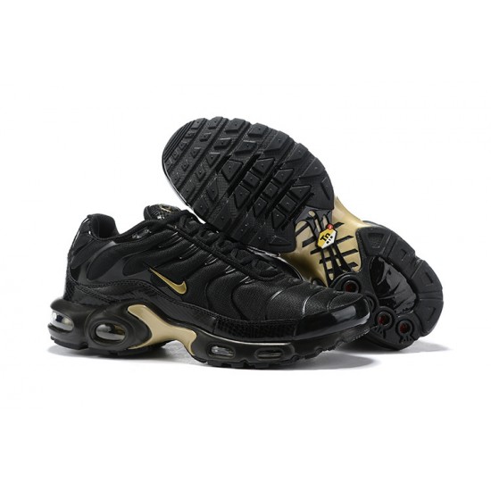 Kicksonfire Air Max Plus Tn Black Gold 852630-001 Sneaker