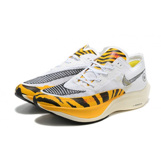 Kicksonfire ZoomX VaporFly NEXT White Orange Sneaker 