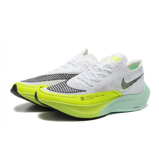 Kicksonfire ZoomX VaporFly NEXT White Yellow Sneaker 