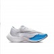 Kicksonfire ZoomX VaporFly NEXT White and Blue Sneaker 