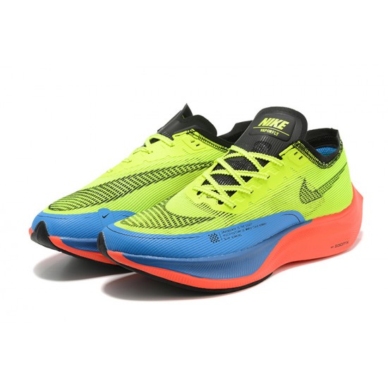 Kicksonfire ZoomX VaporFly NEXT Yellow Blue Sneaker 