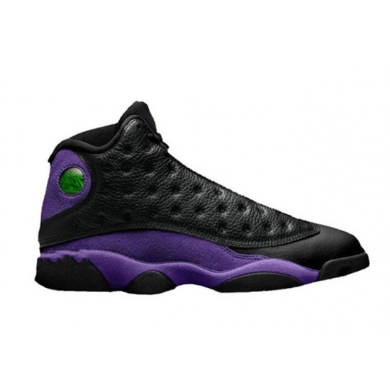 Kicksonfire Air Jordan 13 Black / Purple WHITE WHITE 414571 105