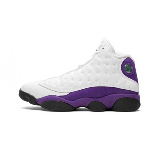 Kicksonfire Air Jordan 13 Lakers WHITE 414571 105