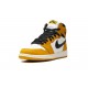 Nike Air Jordan 1 High GradeSchool Yellow Ochre Black FD1437-701 Shoes