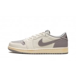 Nike Air Jordan 1 Low Mens Atmosphere Grey CZ0790-101 Shoes