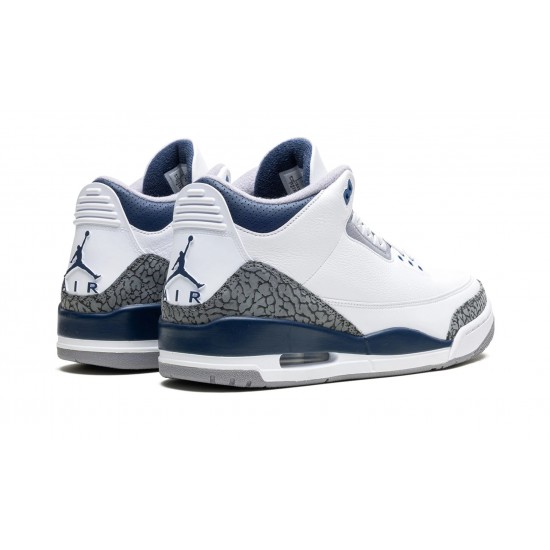 Nike Air Jordan 3 Mens  Midnight Navy CT8532-140 Shoes